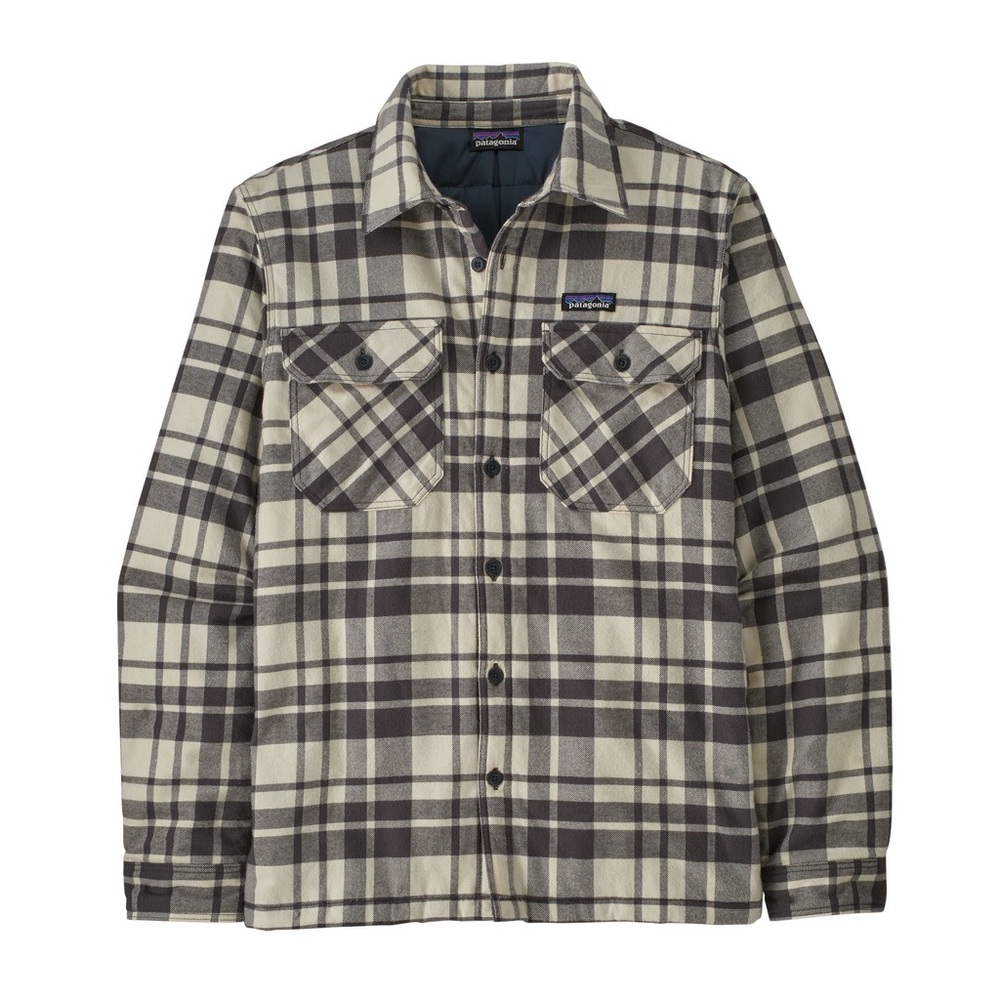 Patagonia Men's Insulated Organic Cotton Midweight Fjord
Flannel Shirt Sz S